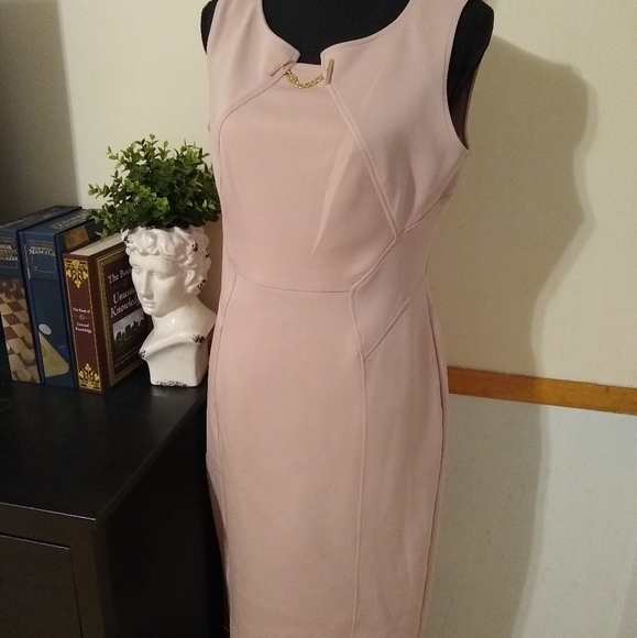 Enfocus Studio Dresses & Skirts - Enfocus Studio Blush Sleeveless Dress